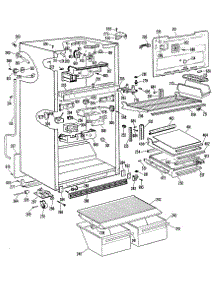 02 - Section2 parts for Ge Refrigerator CTX24GJBR from AppliancePartsPros.com