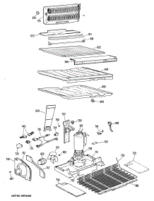 03 - Section3 parts for Ge Refrigerator CTX24GJBR from AppliancePartsPros.com