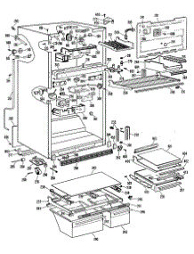 02 - Section2 parts for Ge Refrigerator CTX24WKBR from AppliancePartsPros.com