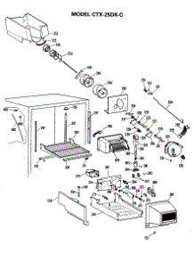 04 - Section4 parts for Ge Refrigerator CTX25DKGL from AppliancePartsPros.com