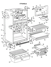02 - Section2 parts for Ge Refrigerator CTX24GLFRAD from AppliancePartsPros.com
