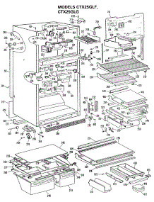 02 - Section2 parts for Ge Refrigerator CTX25GLGRAD from AppliancePartsPros.com