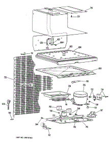 03 - Section3 parts for Ge Refrigerator CTA15CLBLAD from AppliancePartsPros.com