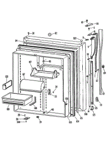02 - Section2 parts for Ge Refrigerator CTX25DLFLAD from AppliancePartsPros.com