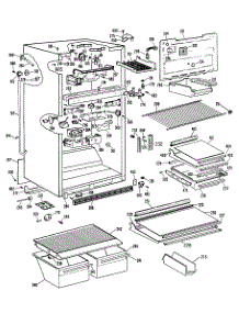 02 - Section2 parts for Ge Refrigerator CTX25GPERAD from AppliancePartsPros.com