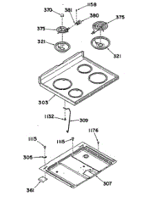 02 - Section2 parts for Ge Range L3B325G0L0 from AppliancePartsPros.com