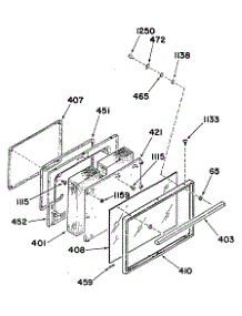 03 - Section3 parts for Ge Range L3B325G0L0 from AppliancePartsPros.com
