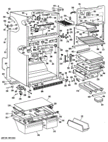 02 - Section2 parts for Ge Refrigerator CTX25GKER from AppliancePartsPros.com