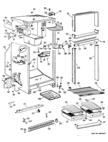 02 - Section2 parts for Ge Refrigerator CTFM15VBCL from AppliancePartsPros.com