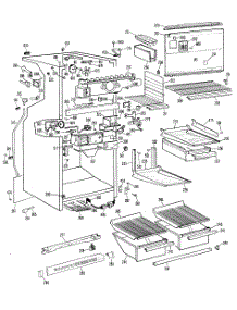 02 - Section2 parts for Ge Refrigerator CTF22GCCR from AppliancePartsPros.com