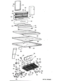 03 - Section3 parts for Ge Refrigerator CTF22GCCR from AppliancePartsPros.com