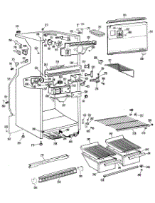 02 - Section2 parts for Ge Refrigerator CTX18CGDL from AppliancePartsPros.com