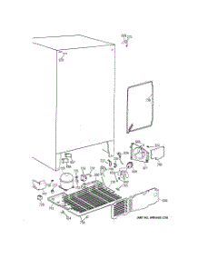 04 - Unit Parts parts for Ge Refrigerator CSK22GABAAA from AppliancePartsPros.com