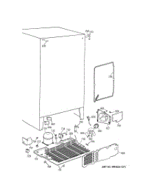 05 - Unit Parts parts for Ge Refrigerator CST20KABAAD from AppliancePartsPros.com