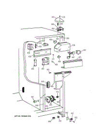 03 - Fresh Food Section parts for Ge Refrigerator CSX19LABBWH from AppliancePartsPros.com