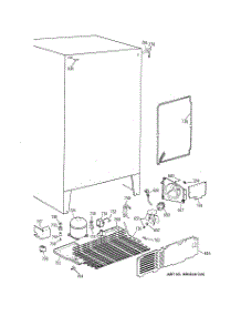 05 - Unit Parts parts for Ge Refrigerator CSX22GABBAA from AppliancePartsPros.com