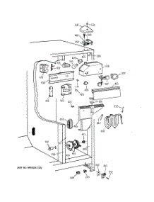 03 - Fresh Food Section parts for Ge Refrigerator CSX22GRBBAA from AppliancePartsPros.com