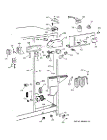 04 - Fresh Food Section parts for Ge Refrigerator CSX25DPBBAA from AppliancePartsPros.com