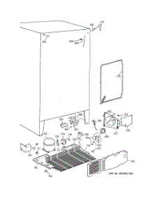 05 - Unit Parts parts for Ge Refrigerator CSX25MRCAWW from AppliancePartsPros.com