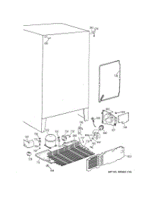 05 - Unit Parts parts for Ge Refrigerator CSX19LABCWH from AppliancePartsPros.com