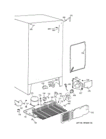 05 - Unit Parts parts for Ge Refrigerator CSX25GRBCAA from AppliancePartsPros.com