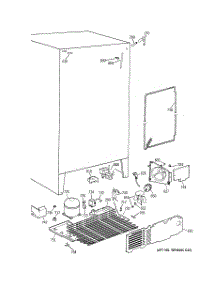 05 - Unit Parts parts for Ge Refrigerator CSX25MRCBAA from AppliancePartsPros.com