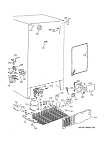05 - Unit Parts parts for Ge Refrigerator CSX25GPCCAA from AppliancePartsPros.com