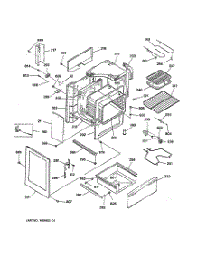 03 - Body & Drawer Parts parts for Ge Range RB755GT5AD from AppliancePartsPros.com