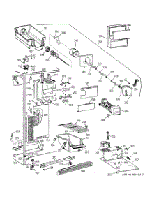 02 - Freezer Section parts for Ge Refrigerator CSX22BCBEWH from AppliancePartsPros.com