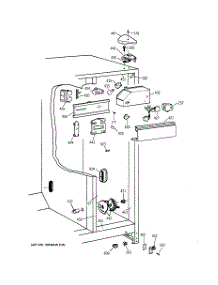 03 - Fresh Food Section parts for Ge Refrigerator CSX22BCBEWH from AppliancePartsPros.com