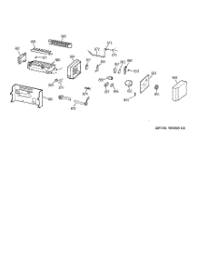 08 - Icemaker Wr30x0331 parts for Ge Refrigerator CSG28DHCEWW from AppliancePartsPros.com