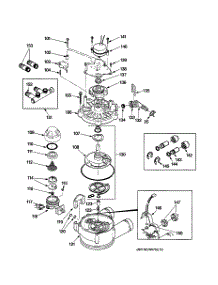 02 - Pump parts for Ge Water Softener PNSF35B00 from AppliancePartsPros.com