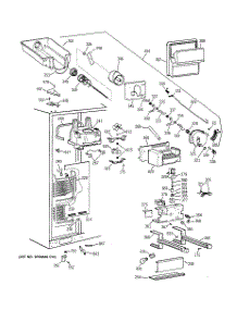 03 - Freezer Section parts for Ge Refrigerator CSG28DHCGWW from AppliancePartsPros.com