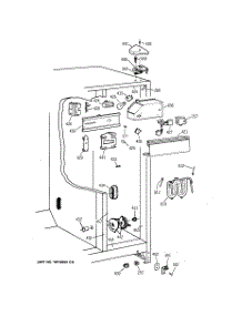 03 - Fresh Food Section parts for Ge Refrigerator CSX26MRDAAA from AppliancePartsPros.com