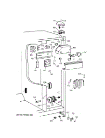03 - Fresh Food Section parts for Ge Refrigerator CSX22GRBKAA from AppliancePartsPros.com