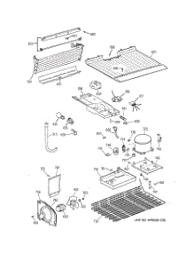 03 - Unit Parts parts for Ge Refrigerator CTX18LYZHRWH from AppliancePartsPros.com