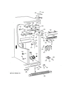 05 - Fresh Food Section parts for Ge Refrigerator CSK30DRBGAA from AppliancePartsPros.com