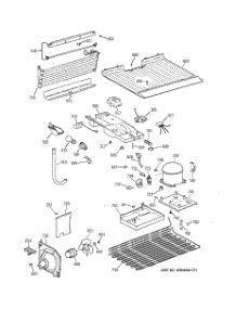 03 - Unit Parts parts for Ge Refrigerator CTZ16DACDRWW from AppliancePartsPros.com