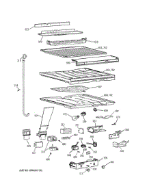 05 - Compartment Separator Parts parts for Ge Refrigerator CTG18GADARWW from AppliancePartsPros.com