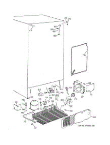 05 - Unit Parts parts for Ge Refrigerator CSX22BCBBWH from AppliancePartsPros.com