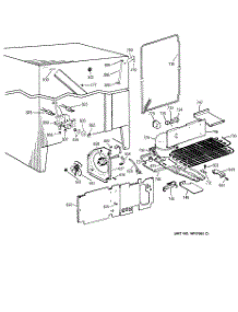 05 - Unit Parts parts for Ge Refrigerator CSX27CLB from AppliancePartsPros.com
