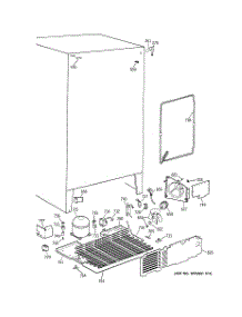 04 - Unit Parts parts for Ge Refrigerator CSK22ZADAAA from AppliancePartsPros.com