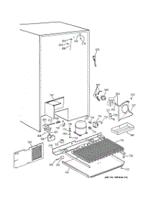 07 - Freezer Door parts for Ge Refrigerator CSK30DRBHAA from AppliancePartsPros.com