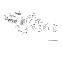 08 - Freezer Door parts for Ge Refrigerator CSK30DRBHAA from AppliancePartsPros.com