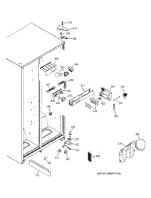06 - Fresh Food Section parts for Ge Refrigerator HSS22DDMAWH from AppliancePartsPros.com