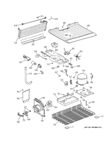 03 - Unit Parts parts for Ge Refrigerator HTG16BBMCRWW from AppliancePartsPros.com