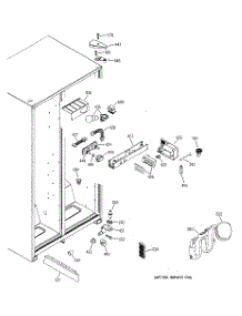 06 - Fresh Food Section parts for Ge Refrigerator HSS22DDMBWH from AppliancePartsPros.com