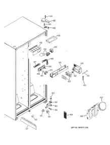 06 - Fresh Food Section parts for Ge Refrigerator RSG20DDMBFWW from AppliancePartsPros.com