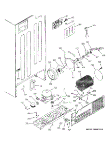 08 - Sealed System & Mother Board parts for Ge Refrigerator PTS22LBMARAA from AppliancePartsPros.com
