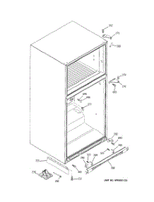 07 - Case Parts parts for Ge Refrigerator GTS22KBMARAA from AppliancePartsPros.com
